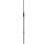 K&M SUPORTE MICROFONE 210/8 Chrome
