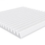 UNIVERSAL ACOUSTICS PAINEL ABSORCAO BASOTECT MERCURY WEDGE 600 UN MWBASO60050 (10und)