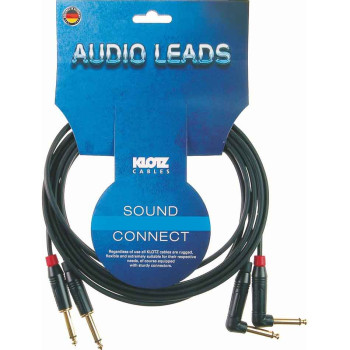 Klotz CABO AUDIO KMPR0600 Audio Leads 6m 2 Jack/2 Jack