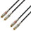 Adam Hall CABO AUDIO K3TCC0300 3m 2 RCA/2 RCA