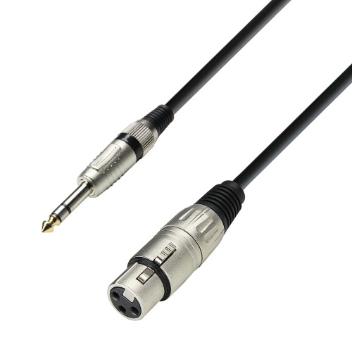 Adam Hall CABO MICROFONE K3BFV0300 3m XLR/Jack