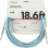 Fender Original Series 5,5m Jack/Jack Daphne Blue
