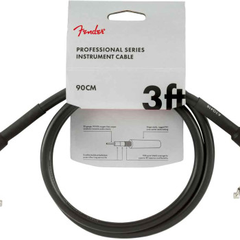Fender CABO PATCH Professional Series 0,90m Jack/Jack Black