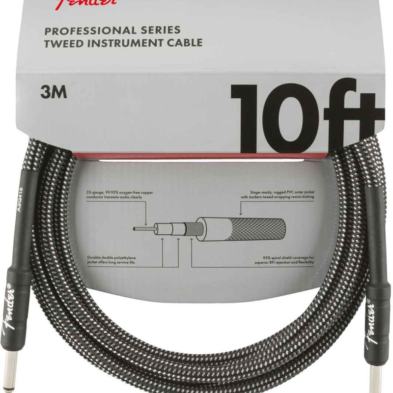 Fender Professional Series 3m Jack/Jack Gray Tweed