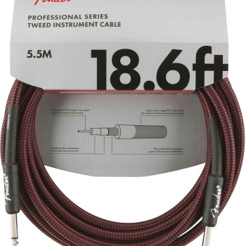 Fender Professional Series 5,5m Jack/Jack Red Tweed
