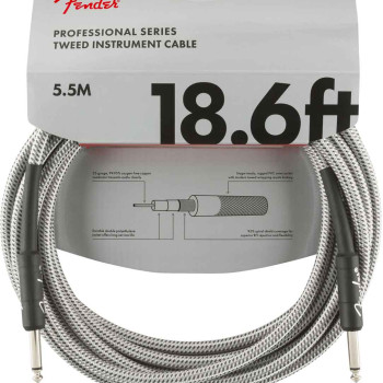Fender Professional Series 5,5m Jack/Jack White Tweed