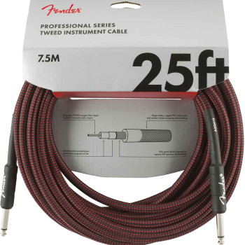 Fender Professional Series 7,5m Jack/Jack Red Tweed