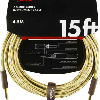 Fender Deluxe Series 4,5m Jack/Jack Tweed