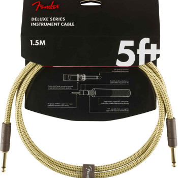 Fender Deluxe Series 1,5m Jack/Jack Tweed