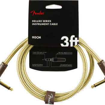 Fender CABO PATCH Deluxe Series 0,90m Jack/Jack Tweed