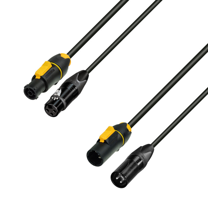 Adam Hall CABO ALIMENTAÇÃO & DMX Cable PowerCon 1,5mt