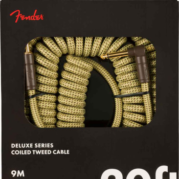 Fender Deluxe Coil 9m Jack/Jack TWD