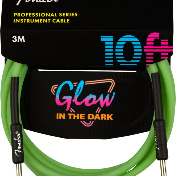 Fender Pro Glow In The Dark 3m Green