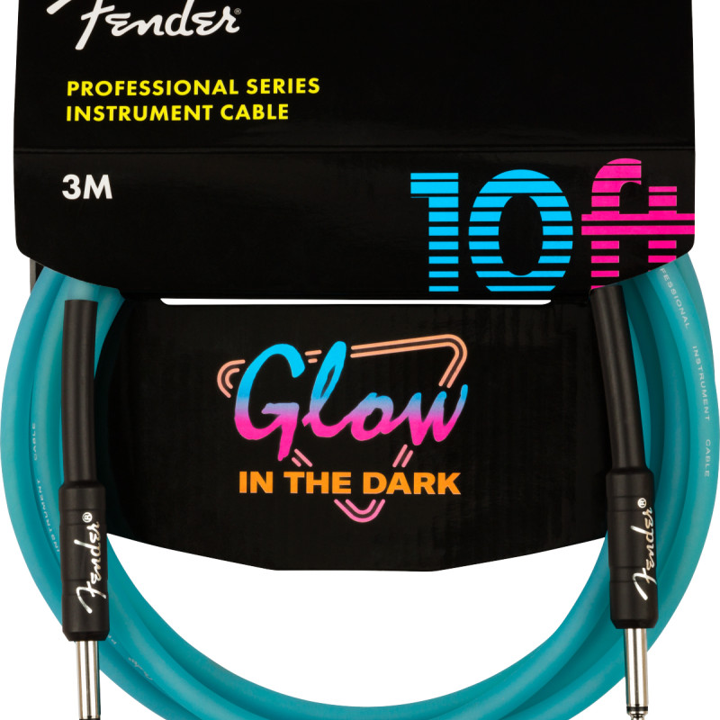 Fender Pro Glow In The Dark 3m Blue