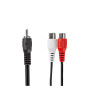 Next CABO AUDIO RR02 RCA M/2xRCA F 0,2m