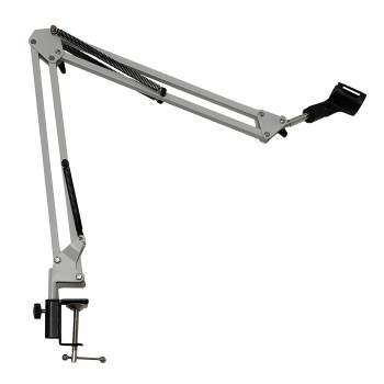 WK SUPORTE MICROFONE MESA ARTICULADO Branco AN 1WH