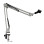 WK SUPORTE MICROFONE MESA ARTICULADO Branco AN 1WH