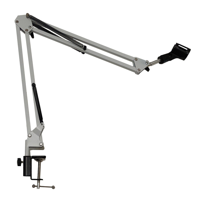 WK SUPORTE MICROFONE MESA ARTICULADO Branco AN 1WH
