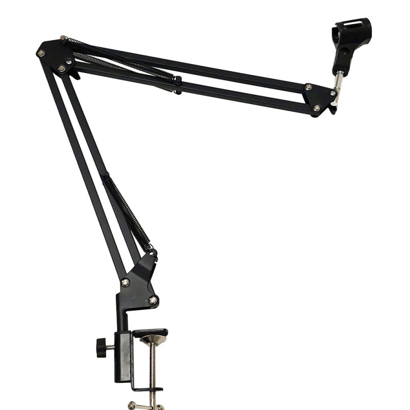 WK SUPORTE MICROFONE MESA ARTICULADO Preto AN 1BK