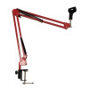 WK SUPORTE MICROFONE MESA ARTICULADO Vermelho AN 1RED