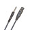 Daddario CABO MICROFONE 7,5m PW CGMIC 25 XLR/Jack TS