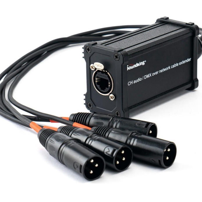 Soundking EXTENSOR DMX 4 x XLR M CXA031