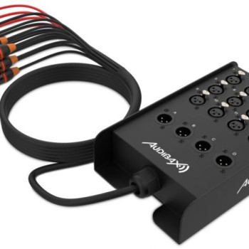 Audibax MULTICORE 15mt 12in/4out