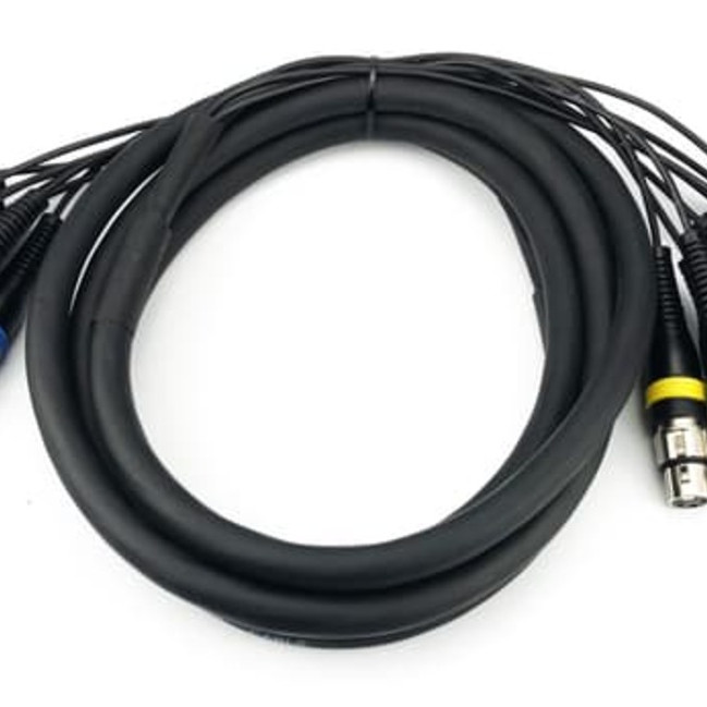 Audibax CABO MULTICORE 5m 8x XLR M/XLR F