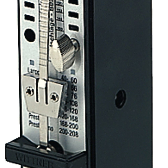 Wittner METRONOMO MECANICO Super Mini Preto