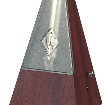 Wittner METRONOMO MECANICO Piramid 812K Mogno Granulado