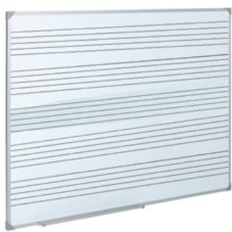 Bi Office QUADRO PORCELANA BRANCA PAUTADO 1500x1200