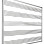 QUADRO PORCELANA BRANCA PAUTADO 1200x2500