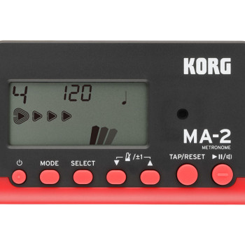 Korg METRONOMO DIGITAL MA 2 Red