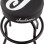 Jackson BANCO J Logo Barstool Black and White 24