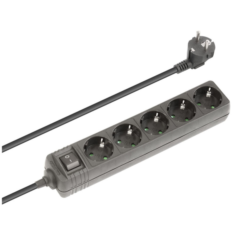 SMI EXTENSÃO 5 TOMADAS 1,5mt c/ Interruptor