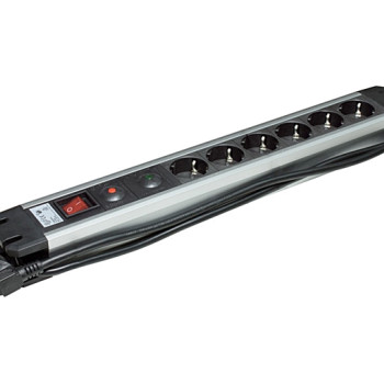 NIMO ELECTRONIC EXTENSÃO 6 TOMADAS 3mt c/ Interruptor + Proteção