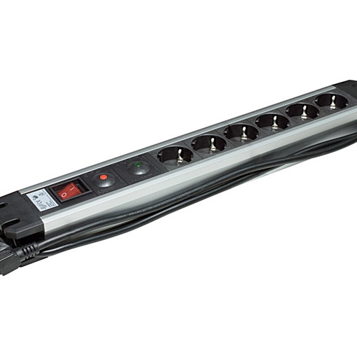 NIMO ELECTRONIC EXTENSÃO 6 TOMADAS 3mt c/ Interruptor + Proteção
