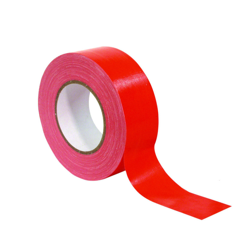 FITA GAFFA MARCAÇÃO Vermelho 50mm x 50m