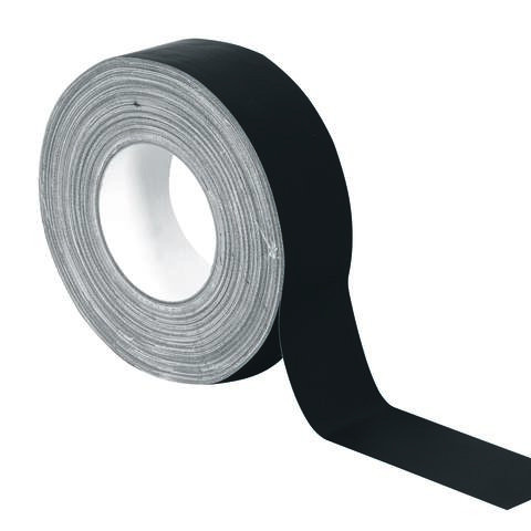FITA GAFFA MARCAÇÃO Preto Mate 50mm x 50m