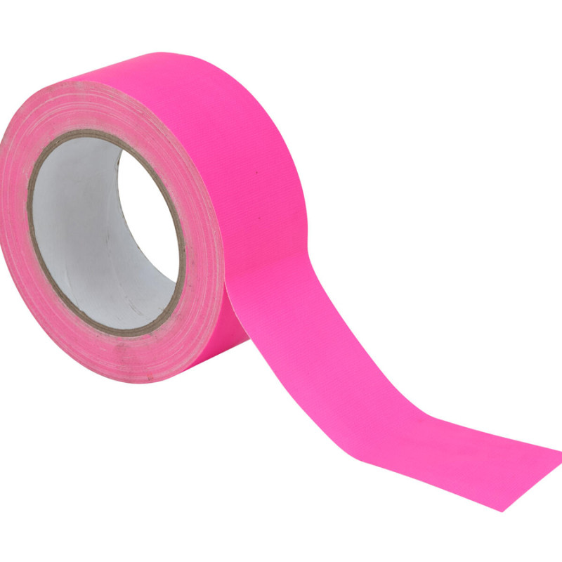 FITA GAFFA MARCAÇÃO Rosa Neon 50mm x 25m