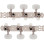 Gotoh SET CRAVELHAS Guitarra Classica NICKEL