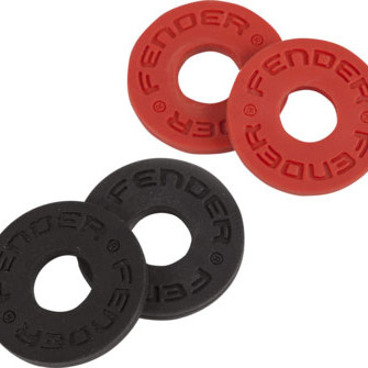Fender STRAP BLOCKS 4 BLK/RED