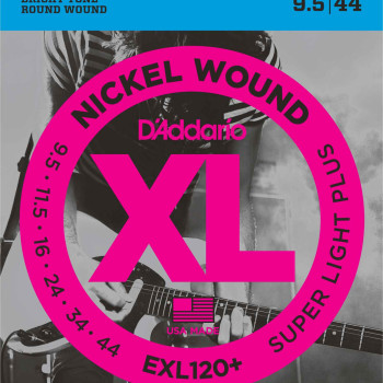 Daddario EXL120+ Nickel Wound