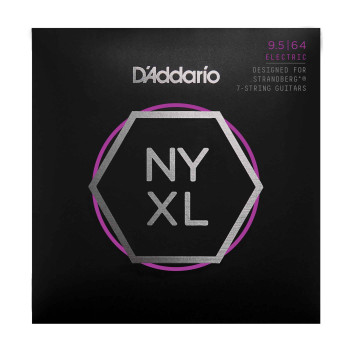 Daddario  NYXL09564SB 7 string