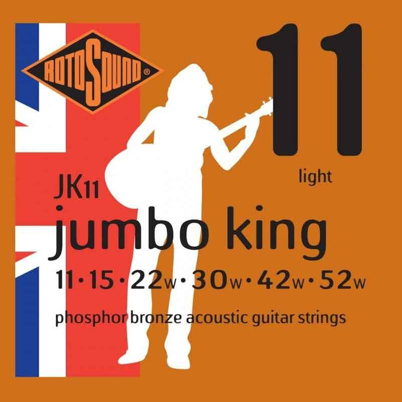 ROTOSOUND Phosphor Bronze 11 52 JK11