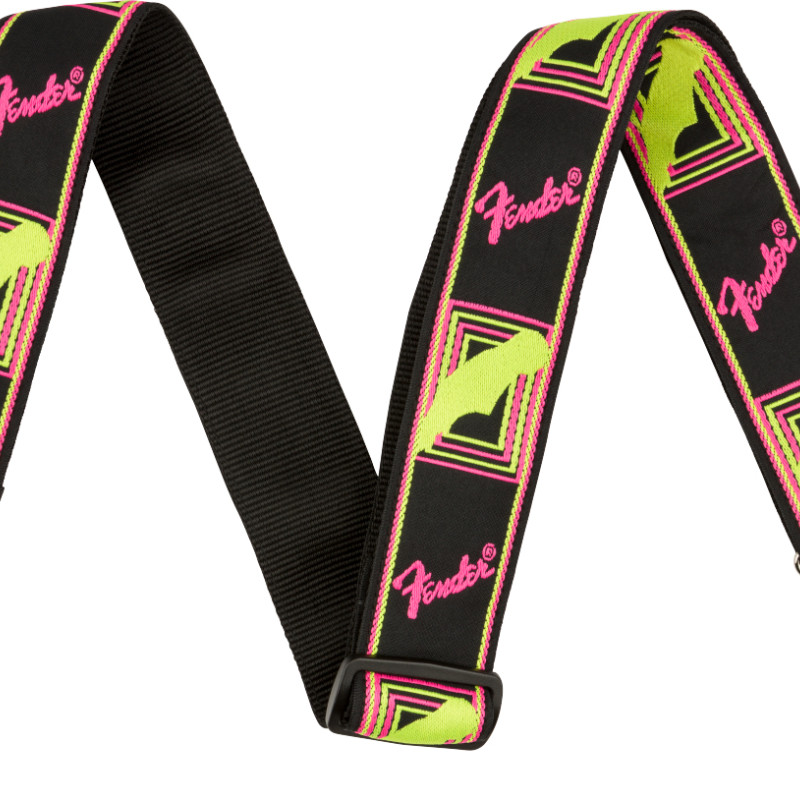 Fender Neon Monogrammed YLW/PINK