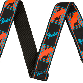 Fender Neon Monogrammed Blue/Orange