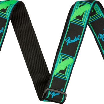 Fender Neon Monogrammed GRN/BLUE