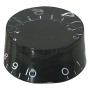 Partsland BOTAO POTENCIOMETRO 6mm Plástico Ebony