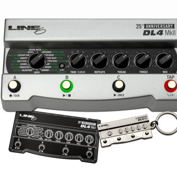 Line 6 LTD DL4 MKII Silver Edition